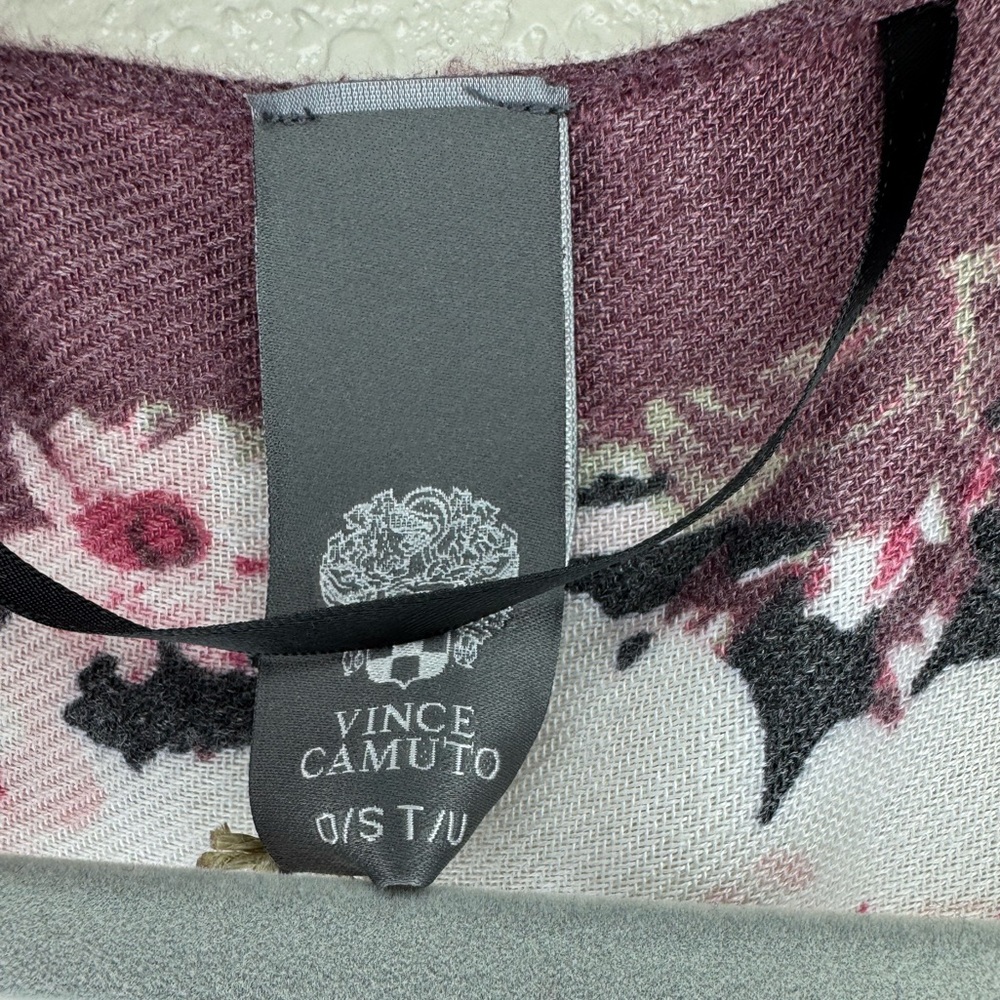 NWT Vince Camuto Oversized Floral Kimono Wrap – Soft Lightweight Ruana OS - Picture 3 of 8